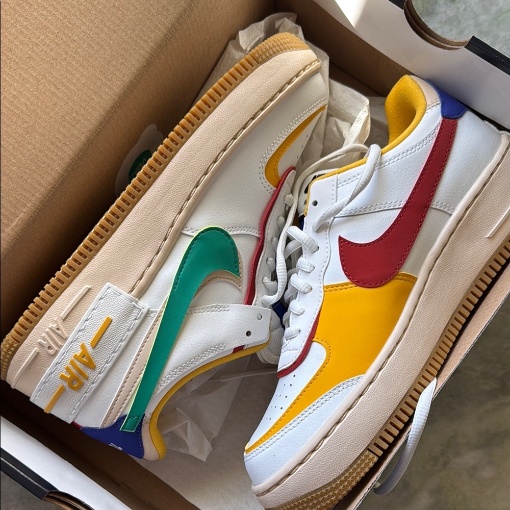 Colorful Nike Air Force 1 Sneakers